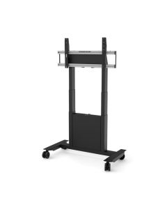 SMS Mobile Trolley (Func), Motorized w/Box. Max. Display Size: 86", Max 120kg, VESA 200x100 - 800x400, Black