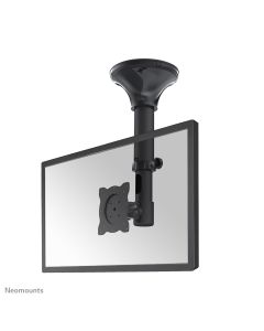 Neomounts FPMA-C025BLACK Monitor/TV-beugel plafond 10-30" - h 37-47 cm - kantelbaar