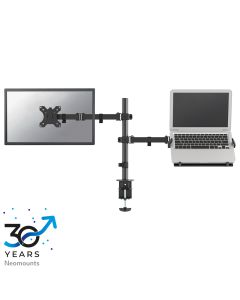 Neomounts FPMA-D550NOTEBOOK Monitorarm met laptophouder 10-32"