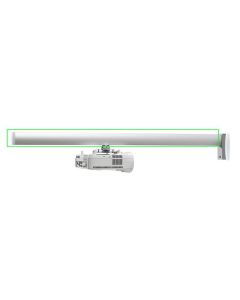 SMS Projector Short Throw, 1450mm wall mounted pole (only). Pls. order AE016050-P1 to get the projector slide bracket as well