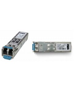Cisco 1000BASE-BX10-D downstream bidirectional single fiber, DOM, SMF, 1490-nm TX/1310-nm RX wavelength