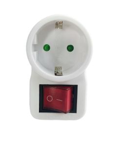 Microconnect GRUTIMER2 Overspanningsbeveiliging Wit 1 AC-uitgang(en) 230 V