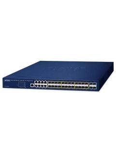 Planet L2+ 24-Port 100/1000X SFP + 8-Port Shared TP + 4-Port 10G SFP+ Managed Switch
