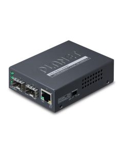 Planet 10/100/1000BASE-T to Dual 100/1000BASE-X SFP Media Converter
