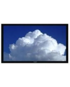 Grandview w/247,7x105,4cm View area, White fabric & 8cm Alu Frame