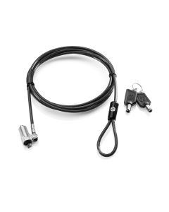 HP Ultraslim Keyed Cable Lock kabelslot Zwart 1,8 m