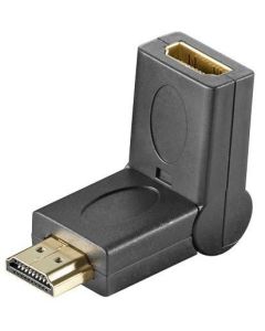 Microconnect HDM19F19M tussenstuk voor kabels HDMI Zwart
