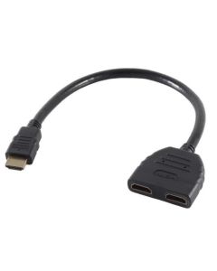 Microconnect HDM19M19F19F HDMI kabel 0,2 m HDMI Type A (Standaard) Zwart