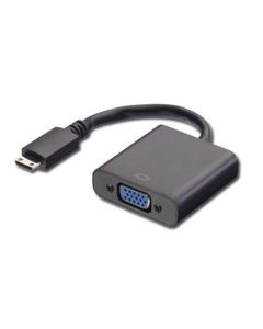 Microconnect HDMIVGAB video kabel adapter 0,15 m HDMI Type C (Mini) VGA (D-Sub) Zwart