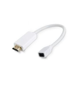 Microconnect HDMMDP video kabel adapter 0,1 m HDMI Type A (Standaard) Mini DisplayPort Wit