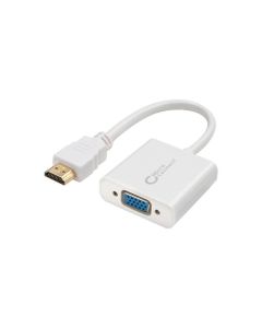 Microconnect HDMVGA1 video kabel adapter 0,15 m HDMI Type A (Standaard) VGA (D-Sub) Wit