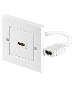 Microconnect HDMWALL1 wandcontactdoos HDMI Wit