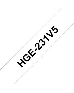 Brother HGE-231V5 labelprinter-tape