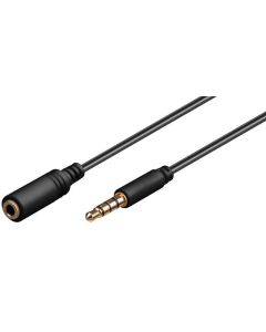Microconnect IPOD001B audio kabel 1,5 m 3.5mm Zwart
