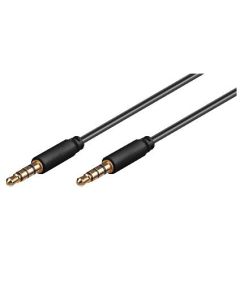 Microconnect IPOD013 audio kabel 3 m 3.5mm Zwart