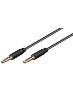 Microconnect IPOD017 audio kabel 1,5 m 3.5mm Zwart