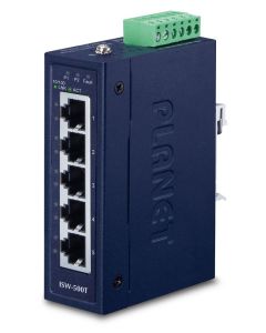 Planet Industrial 5-Port 10/100TX Compact Ethernet Switch