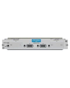 Hewlett Packard Enterprise 2x open transceiver slots, 2x 10-Gigabit Ethernet Ports (IEEE 802.3ak TYPE 10GBASE-CX4), 700 g, White