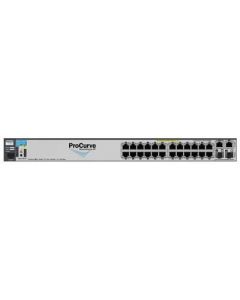 Hewlett Packard Enterprise 24 10/100 ports (IEEE 802.3 Type 10BASE-T, IEEE 802.3u Type 100BASE-TX), 12.8 Gbps, 41 W, 100-127/200-240 VAC, 50/60 Hz, 4.63 kg