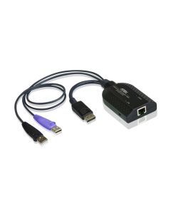 ATEN USB DisplayPort Virtual Media KVM-adapter met smartcard-ondersteuning