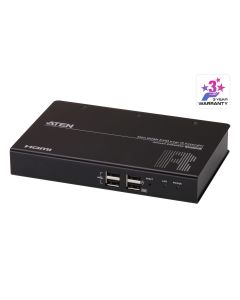ATEN Slim HDMI-I enkel display KVM Over IP-ontvanger