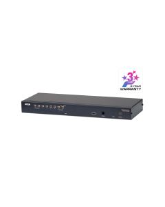 ATEN 8-poorts multi-interface (DisplayPort, HDMI, DVI, VGA) Cat 5 KVM-switch