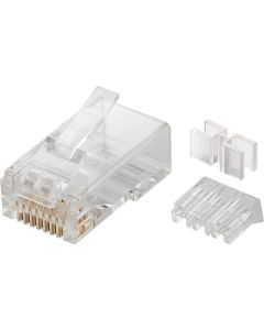 Microconnect KON505-10 kabel-connector RJ45 Doorschijnend