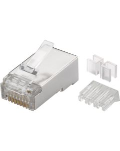 Microconnect KON506-10 kabel-connector RJ45 Doorschijnend