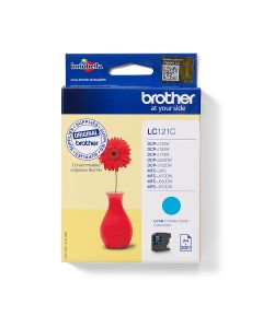 Brother LC121C inktcartridge 1 stuk(s) Origineel Cyaan