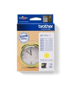 Brother LC-125XLY inktcartridge 1 stuk(s) Origineel Geel