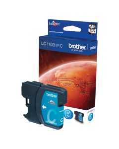 Brother LC1100HYC inktcartridge 1 stuk(s) Origineel Cyaan