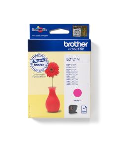 Brother LC121M inktcartridge 1 stuk(s) Origineel Magenta