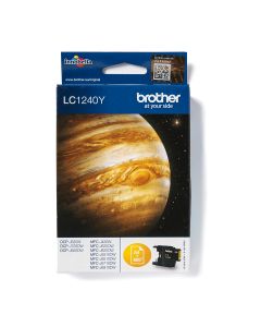 Brother LC-1240Y inktcartridge 1 stuk(s) Origineel Geel