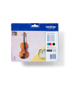 Brother LC127XLVALBP inktcartridge 4 stuk(s) Origineel Zwart, Cyaan, Magenta, Geel