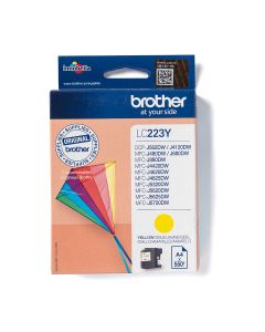 Brother LC223Y inktcartridge 1 stuk(s) Origineel Geel