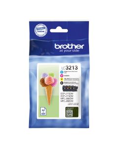 Brother LC3213VALDR inktcartridge 4 stuk(s) Origineel Hoog (XL) rendement Zwart, Cyaan, Magenta, Geel