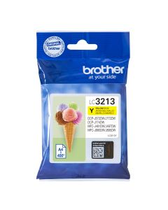 Brother LC3213Y inktcartridge 1 stuk(s) Origineel Hoog (XL) rendement Geel