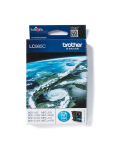 Brother LC985C inktcartridge 1 stuk(s) Origineel Cyaan