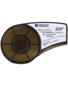 Brady PermaSleeve Heat-shrink Polyolefin Sleeve for BMP21-PLUS 6 mm x 6 mm X 2.10 m