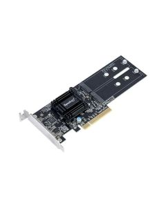 Synology M2D18, PCIe 2.0 x8, 2x M.2 SSD, PCIe NVMe / SATA