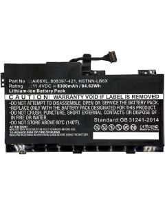 CoreParts MBXHP-BA0074 laptop reserve-onderdeel Batterij