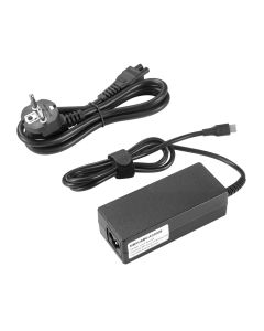 CoreParts MBXUSBC-AC0009 netvoeding & inverter Binnen 65 W Zwart