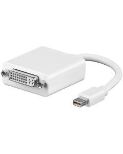 Microconnect MDPDVI video kabel adapter 0,15 m Mini DisplayPort DVI-I Wit