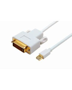 Microconnect MDPDVI2 video kabel adapter 2 m DVI-D Mini DisplayPort Wit