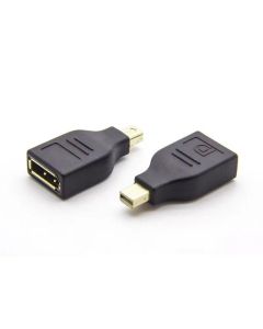 Microconnect MDPMDPF tussenstuk voor kabels Mini Displayport Displayport Zwart