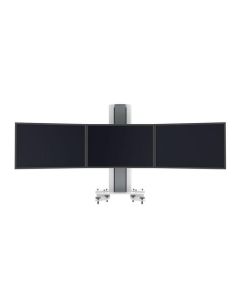 SMS Triple Clamp, 19-24", 30kg, aluminium/white