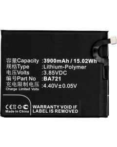 CoreParts MOBX-BAT-MX721SL mobiele telefoon onderdeel Batterij Zwart