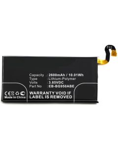 CoreParts MOBX-BAT-SMG950SL mobiele telefoon onderdeel Batterij Zwart