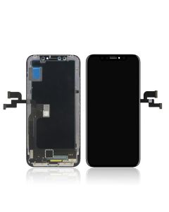 CoreParts MOBX-IPCX-LCD-B mobiele telefoon onderdeel Beeldscherm Zwart