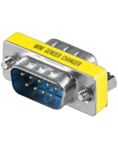 Microconnect MOD99 tussenstuk voor kabels DB9 Blauw